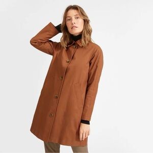 Everlane Mac Coat in Cocoa Brown